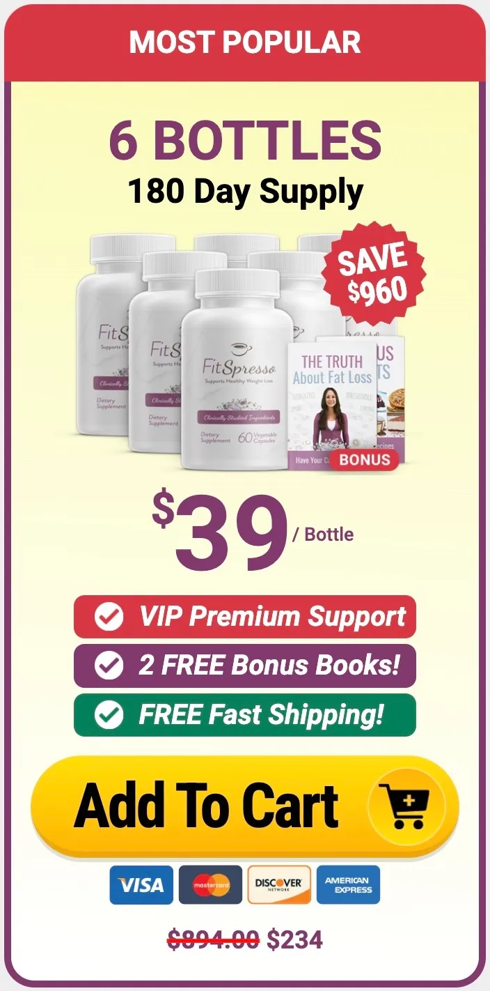 Fitspresso 6 Bottle Price